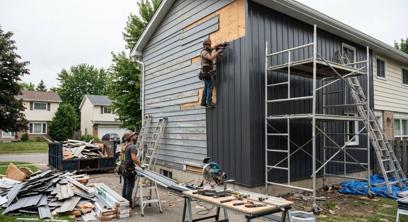 Aluminium Siding Installation in Acton, ME