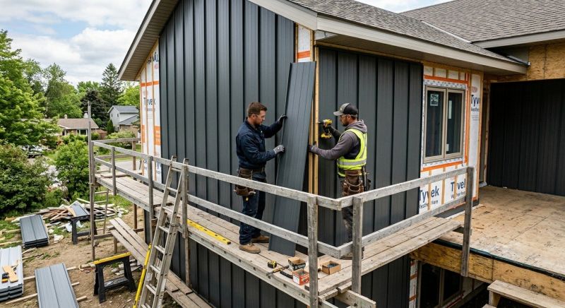 Aluminium Siding Installation in Plymouth, NH
