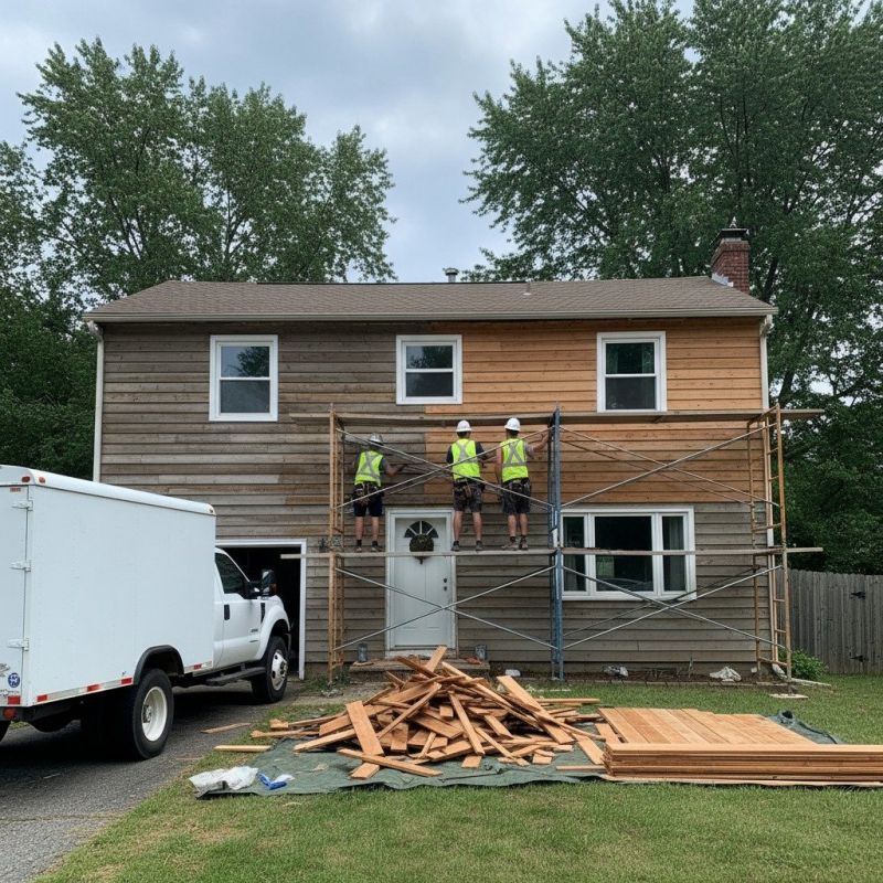 Barn Siding Replacement in Tamworth, NH