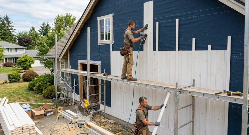 Batten Siding Installation in Alton Bay, NH