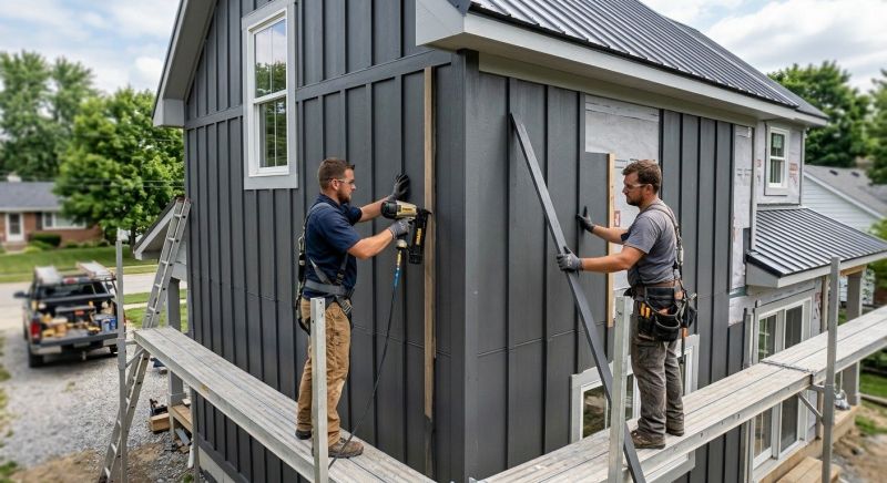 Batten Siding Installation in Belmont, NH