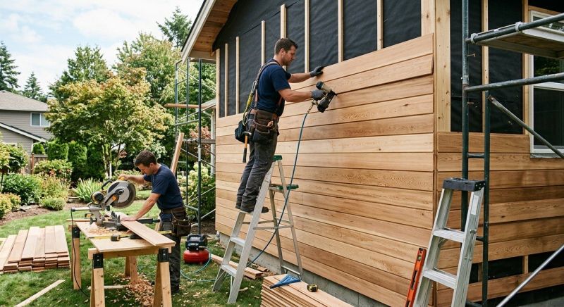Batten Siding Installation in Belmont, NH