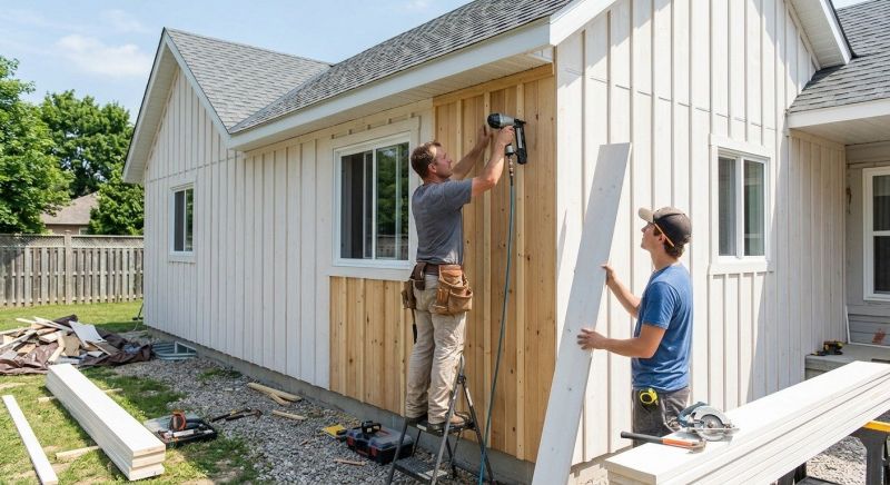 Batten Siding Installation in Center Barnstead, NH