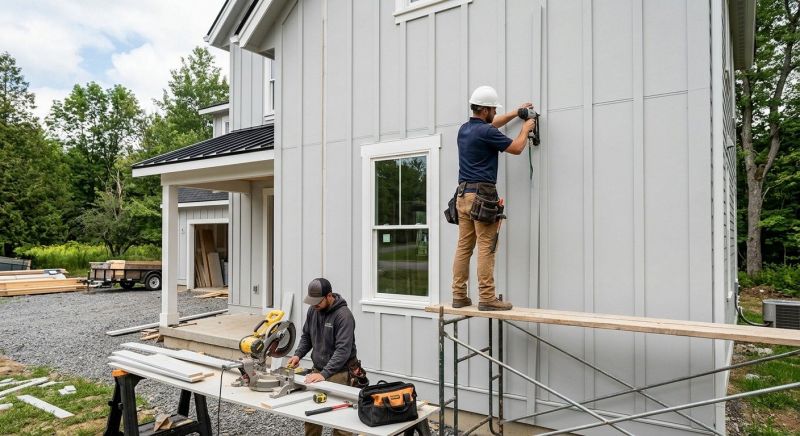 Batten Siding Installation in New Durham, NH