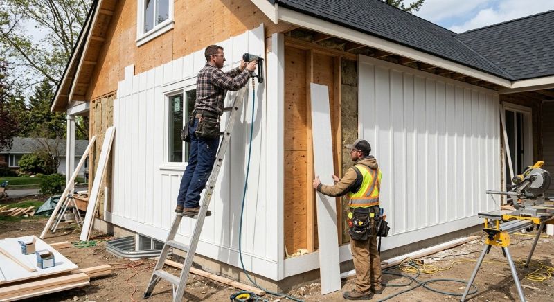 Board And Batten Installation in Belmont, NH