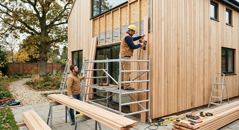 Cedar Cladding Installation in Moultonborough, NH