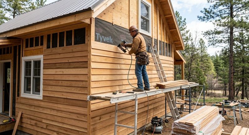 Cedar Siding Installation in New Durham, NH