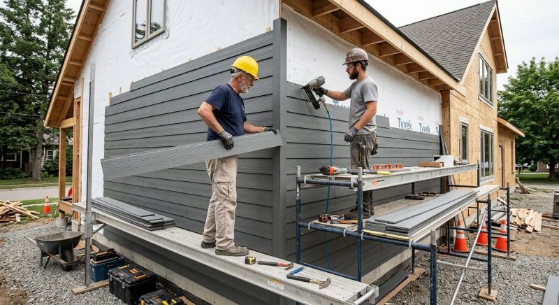 Cement Siding Installation in Moultonborough, NH
