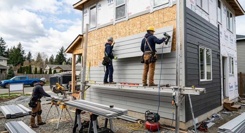 Cement Siding Installation in Ossipee, NH