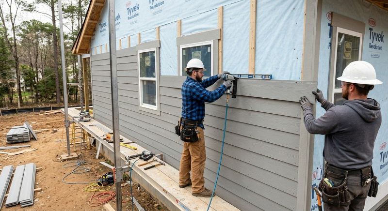 Cement Siding Installation in Tilton, NH
