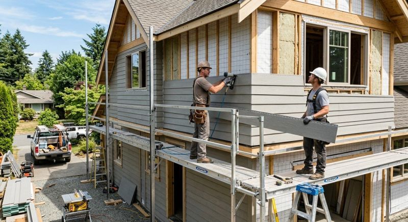 Cement Siding Replacement in Acton, ME