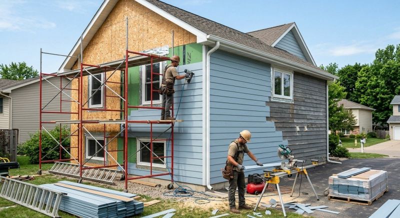 Cement Siding Replacement in Carroll County, NH