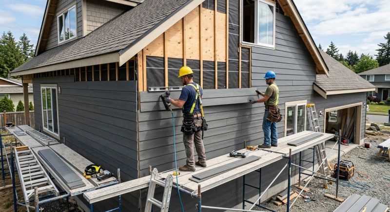 Cement Siding Replacement in Plymouth, NH