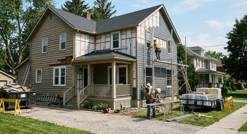 Cladding Replacement in Moultonborough, NH