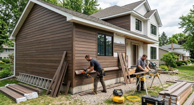 Composite Siding Installation in Alton Bay, NH
