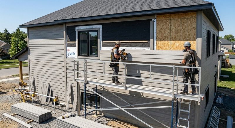 Composite Siding Installation in Canterbury, NH