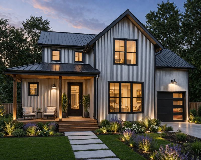 Corrugated Siding Installation in Moultonborough, NH