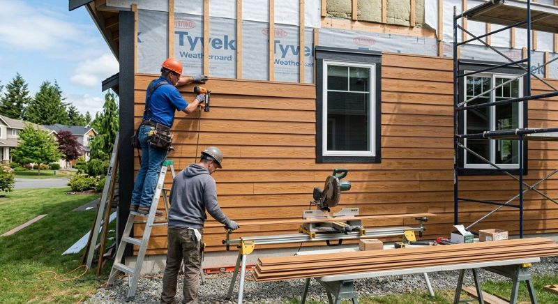 Engineered Siding Installation in Conway, NH