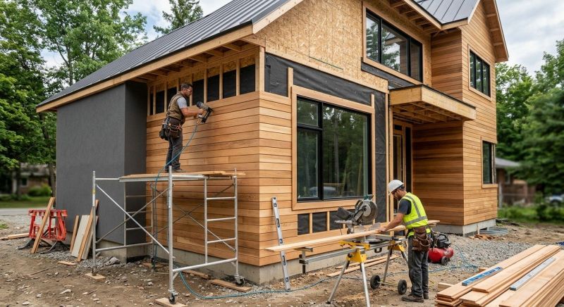 Engineered Siding Installation in Ossipee, NH