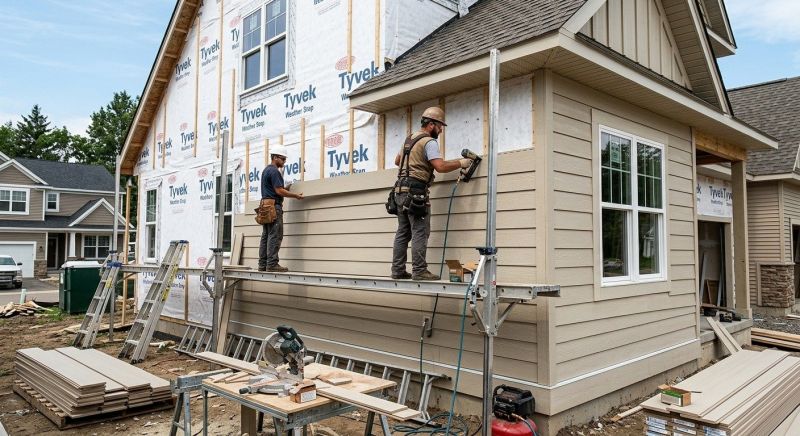 Fiber Siding Installation in Plymouth, NH