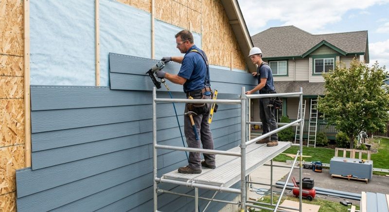 Fiber Siding Installation in Tilton, NH