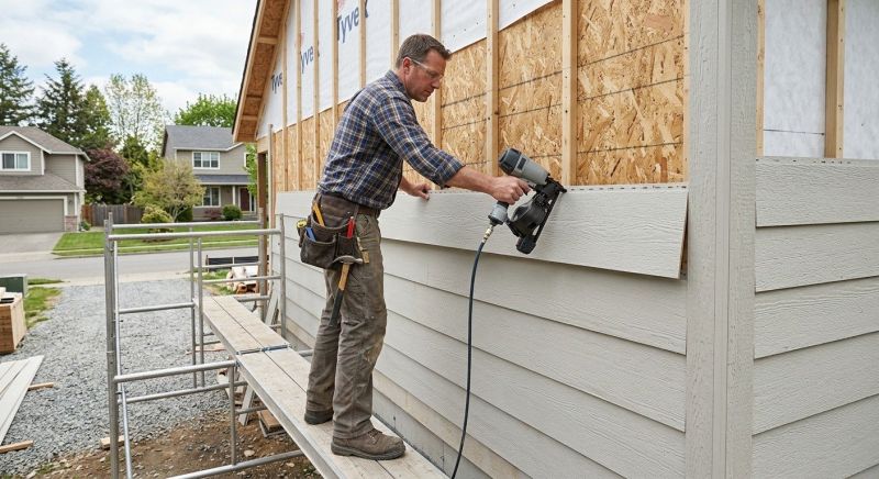 Fiber Siding Installation in Wolfeboro, NH