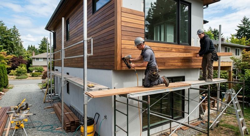 Hardwood Siding Installation in Center Barnstead, NH