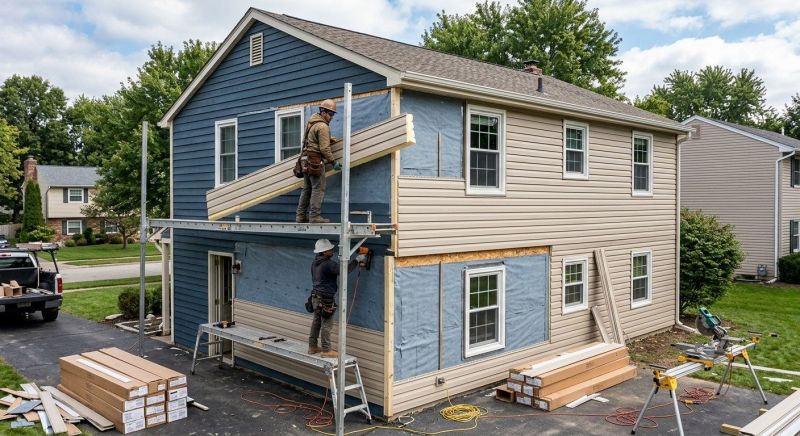 Insulated Siding Installation in Moultonborough, NH