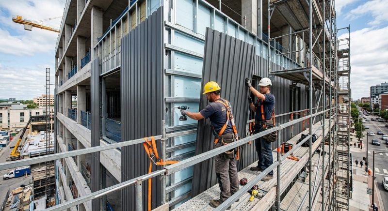 Metal Cladding Installation in Moultonborough, NH