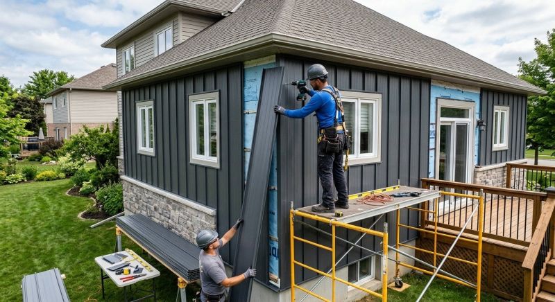 Metal Siding Installation in Belmont, NH