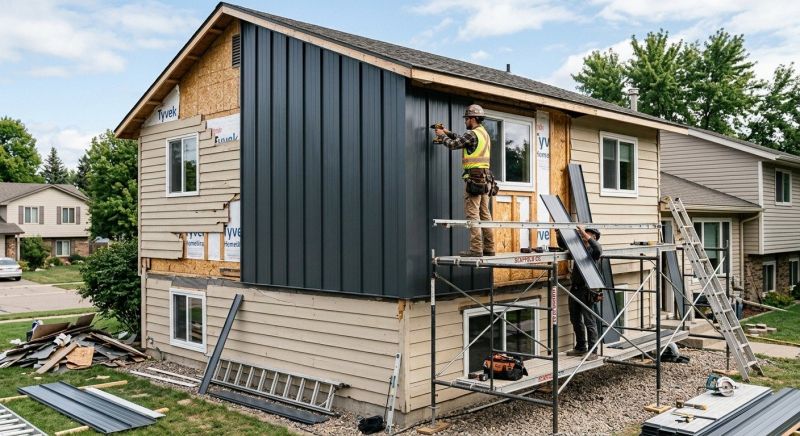 Metal Siding Installation in Conway, NH