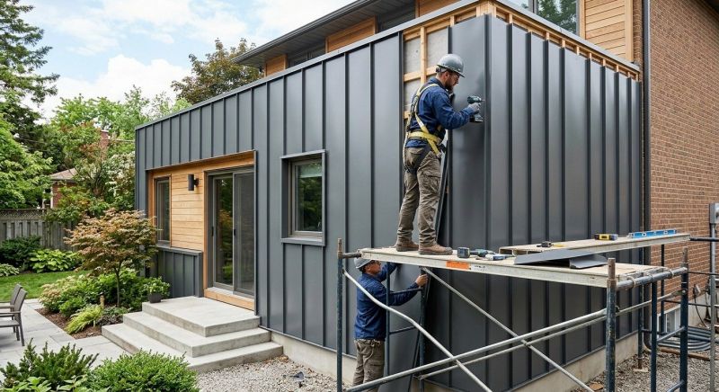 Metal Siding Installation in Conway, NH