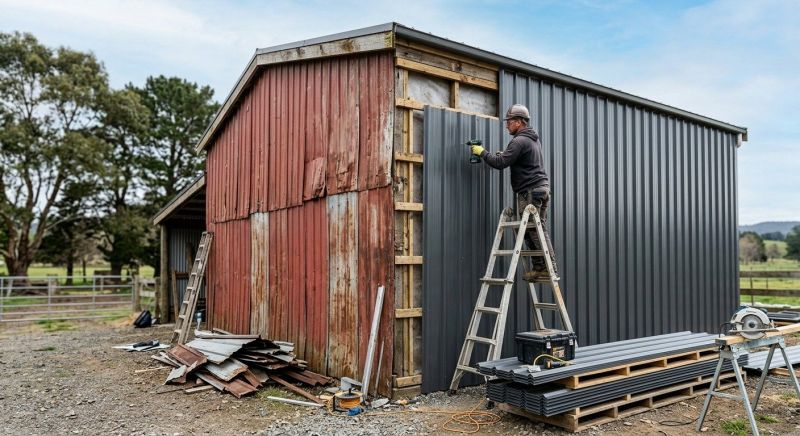 Metal Siding Replacement in Laconia, NH