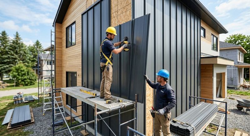 Metal Siding Replacement in Tilton, NH