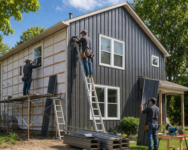 Metal Siding Service in Moultonborough, NH