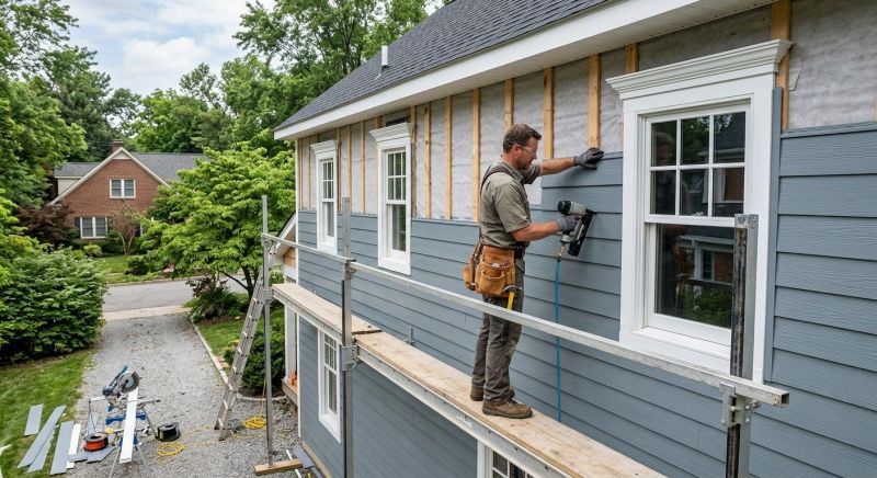 Polymer Siding Installation in Moultonborough, NH