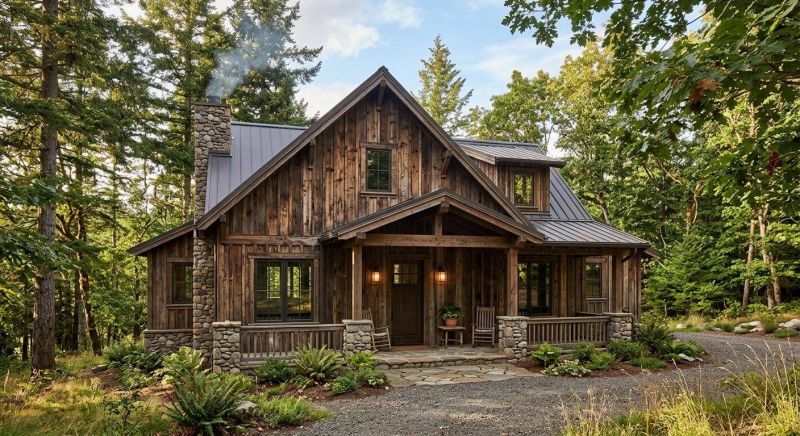 Rustic Siding Installation in Moultonborough, NH