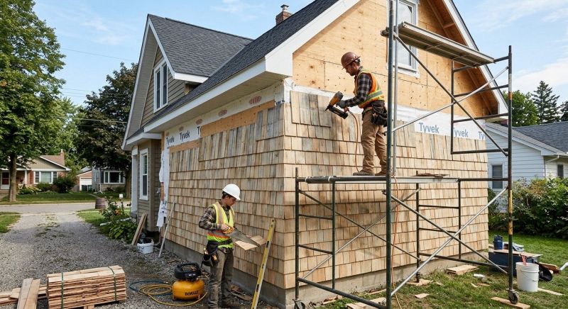 Shake Siding Installation in Alton Bay, NH