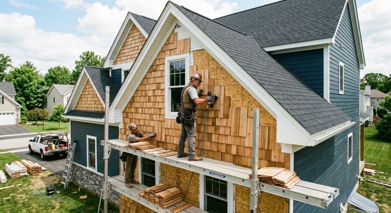Shake Siding Installation in East Wakefield, NH