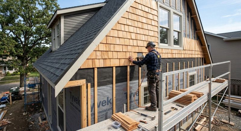 Shake Siding Installation in Laconia, NH