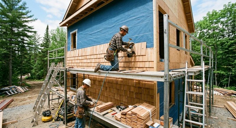 Shake Siding Installation in New Durham, NH