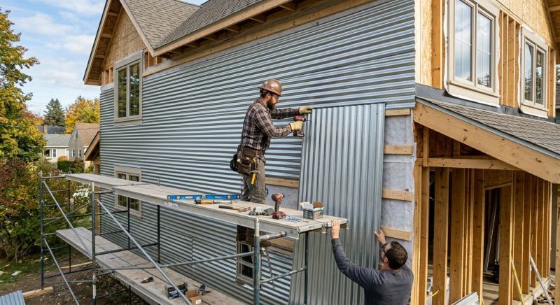 Tin Siding Installation in Moultonborough, NH