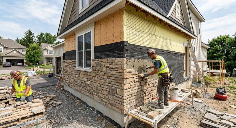 Veneer Siding Installation in Moultonborough, NH