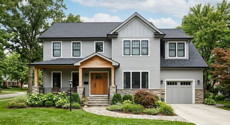 Vertical Siding Replacement in Moultonborough, NH