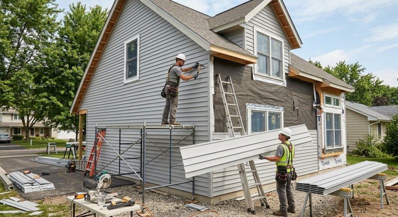 Vinyl Cladding Installation in Moultonborough, NH