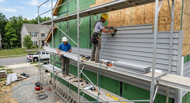 Vinyl Siding Installation in Ossipee, NH