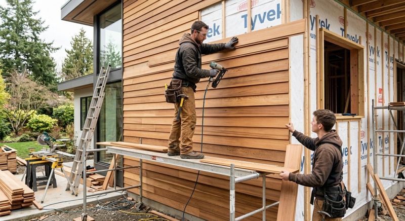 Wood Cladding Installation in Center Ossipee, NH