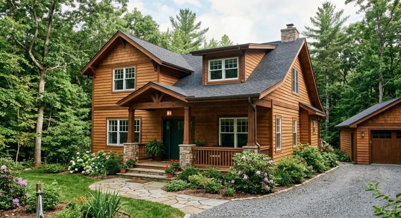 Wood Plank Siding Installation in Moultonborough, NH