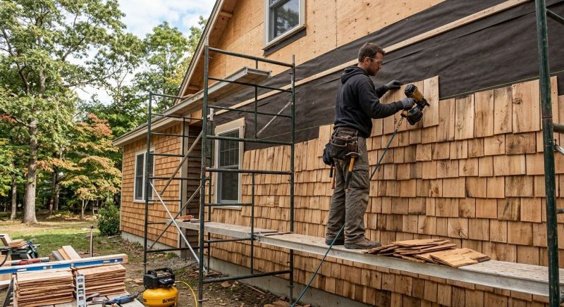 Wood Siding Installation in East Wakefield, NH
