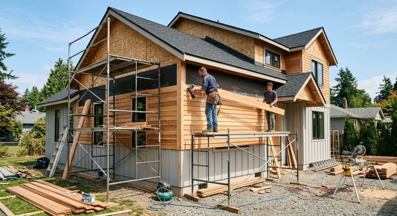 Wood Siding Installation in New Durham, NH